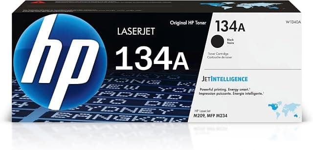 HP 134A Black Toner Cartridge Printers | Works with LaserJet…