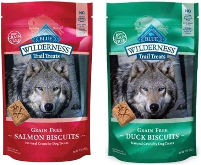 Blue Buffalo Trail Treats Grain-Free Dog Biscuits 2 Flavor…