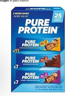 Pure Proteins Bars, Nutrient Rich Snacks with High Protein…