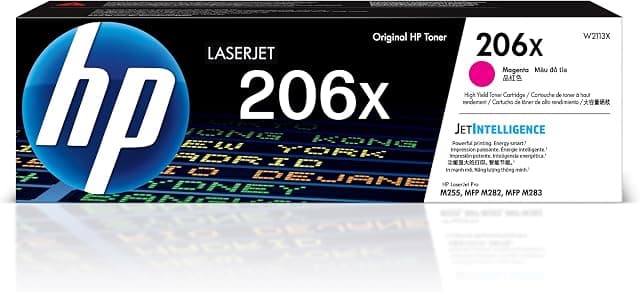 HP 206X Magenta High-Yield Toner Cartridge | Works with Color…