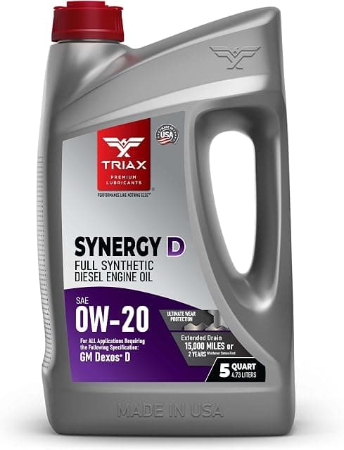 TRIAX Synergy D 0W-20 Full Synthetic Diesel Engine Oil…