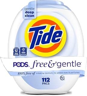 Tide PODS Free & Gentle Laundry Detergent Soap Pacs