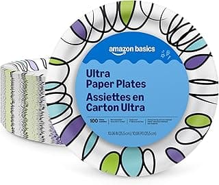 Amazon Basics Ultra Paper Plates