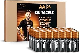 Duracell x Messi Limited Edition Coppertop AA Alkaline…