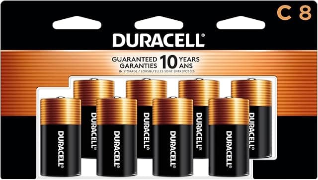 Duracell Coppertop C Batteries