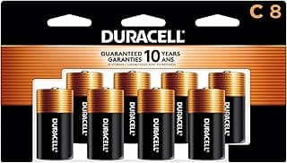 Duracell Coppertop C Batteries