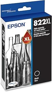 EPSON 822 DURABrite Ultra Ink High Capacity Black Cartridge…