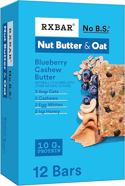 RXBAR Nut Butter and Oat Protein Bars