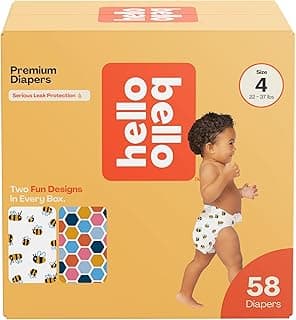 Hello Bello Premium Diapers Size 4 (22-37lbs)