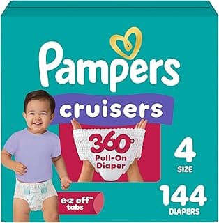 Pampers Cruisers 360 Diapers - Size 4, 144 Count
