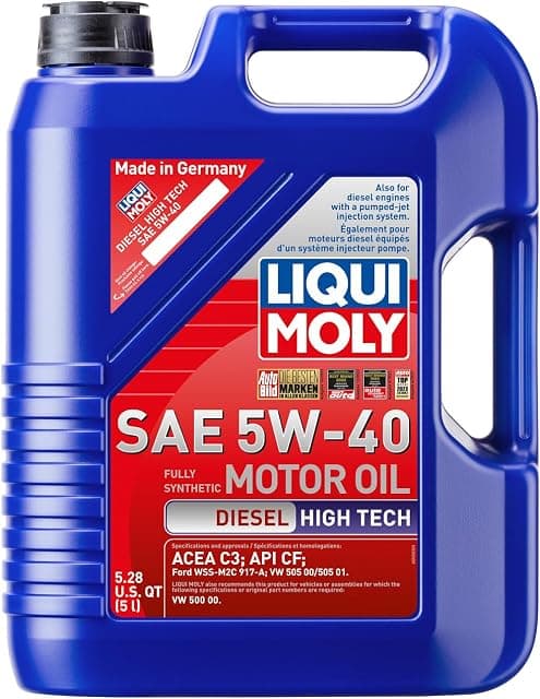 LIQUI MOLY Diesel High Tech SAE 5W-40 | 5 L | Fully synthetic…