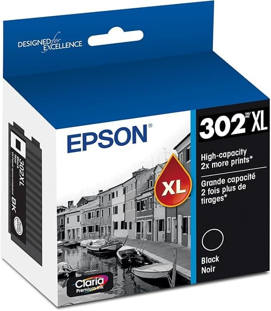 Epson T302XL020 Claria Premium High-capacity Ink Cartridge…