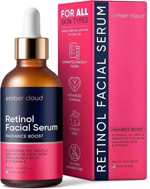 Retinol Serum for Face with Hyaluronic Acid
