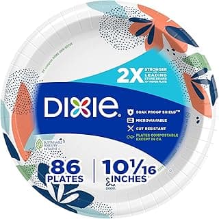 Dixie Large Paper Plates
