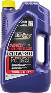 Royal Purple 11750 HMX SAE 10W-30 High-Mileage Synthetic Motor…
