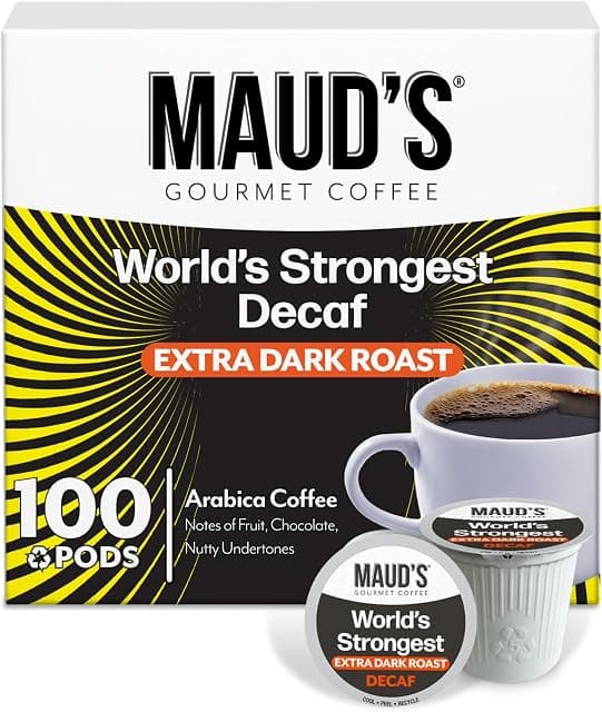 World's Strongest Decaf Coffee Pods