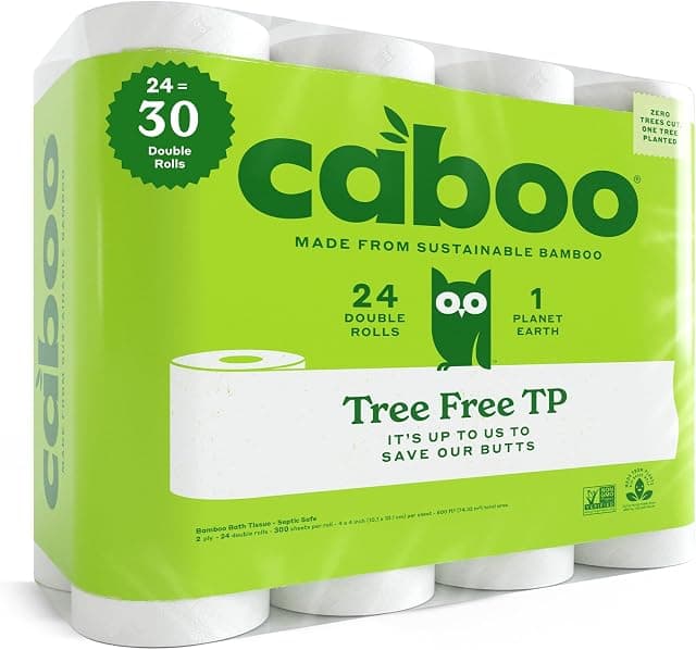 Caboo Tree Free Toilet Paper | Septic Safe