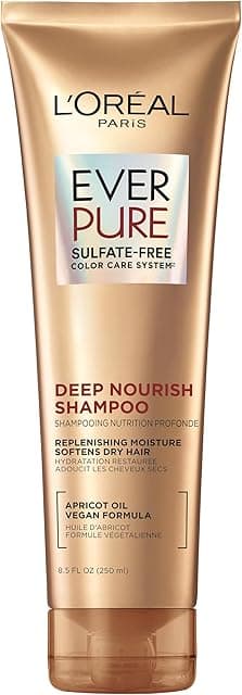 L'Oreal Paris Shampoo, Sulfate Free, Triple Action Hydration…