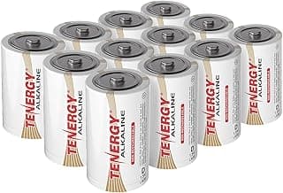 Tenergy 1.5V D Alkaline LR20 Battery