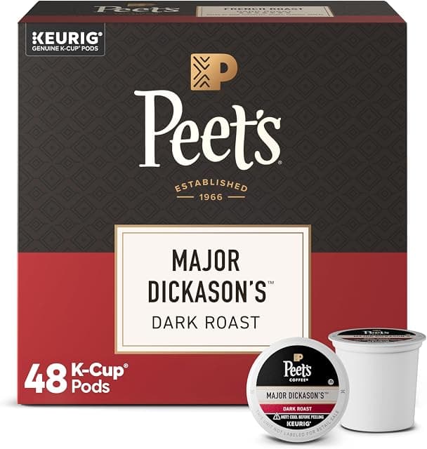 Peet's Coffee, Dark Roast Keurig K-Cup Pods, 100% Arabica…