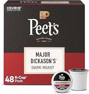 Peet's Coffee, Dark Roast Keurig K-Cup Pods, 100% Arabica…