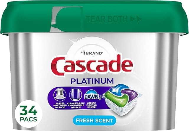 Cascade Platinum Dishwasher Pods