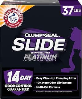 ARM & HAMMER Slide Platinum Easy Clean-Up Clumping Cat Litter