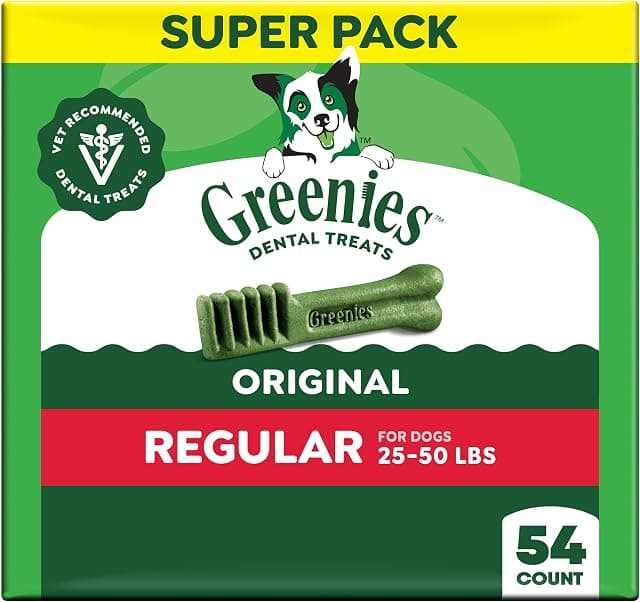 Greenies Veterinarian-Recommended Adult Natural Dental Dog…