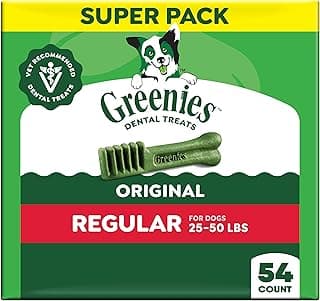 Greenies Veterinarian-Recommended Adult Natural Dental Dog…