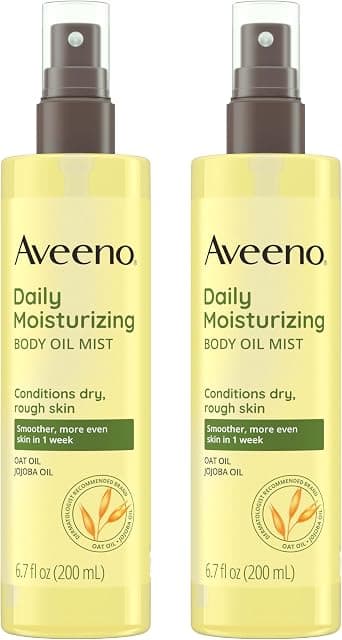 Aveeno Daily Moisturizing Body Oil Mist with Oat & Jojoba Oil…