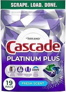 Cascade Platinum Plus Dishwasher Pods