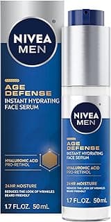 NIVEA MEN Age Defense Instant Hydrating Face Serum for Dry…