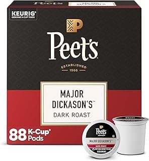 Peet's Coffee, Dark Roast Keurig K-Cup Pods, 100% Arabica…