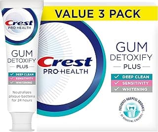 Crest Pro-Health Gum Detoxify Plus Toothpaste 4.5 oz Pack of 3…