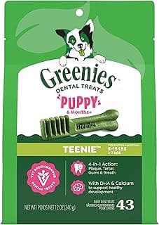 Greenies Dog Treats Veterinarian-Recommended Natural Dental…
