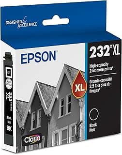EPSON 232 Claria Ink High Capacity Black Cartridge…