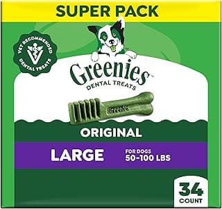 Greenies Veterinarian-Recommended Adult Natural Dental Dog…