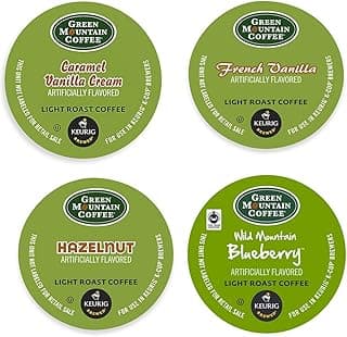 Green Mountain Flavored Variety (22 K-cups) Keurig