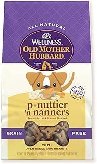 Wellness Old Mother Hubbard Classic Grain Free P-Nuttier'n…