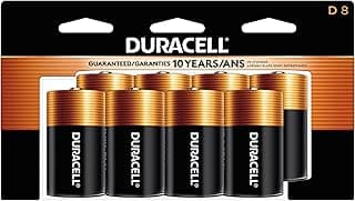 Duracell Coppertop D Batteries