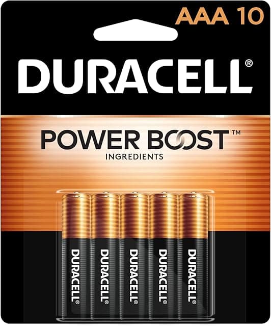Duracell Coppertop AAA Batteries with Power Boost Ingredients
