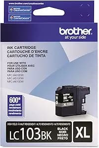 Brother Genuine High Yield Black -Ink -Cartridge