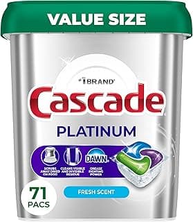 Cascade Platinum Dishwasher Pods