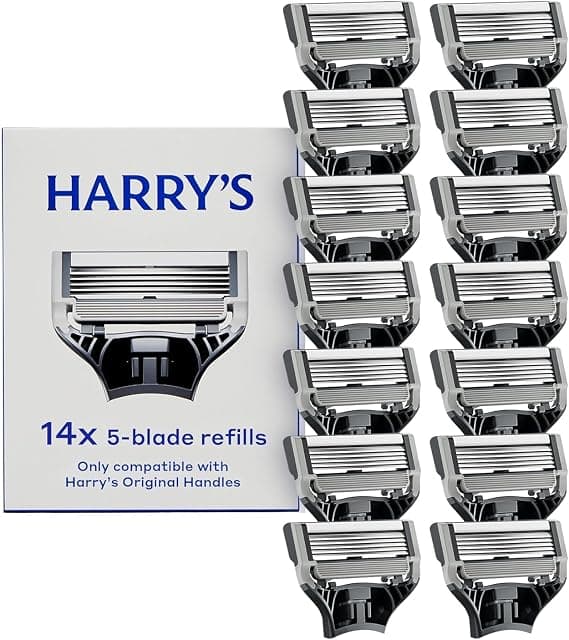 Harry's Original Razor Blades for Men - 14 Count - Premium…