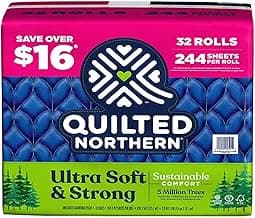 Valpa Quilted Northern Ultra Soft & Strong 2-Ply Toilet Paper