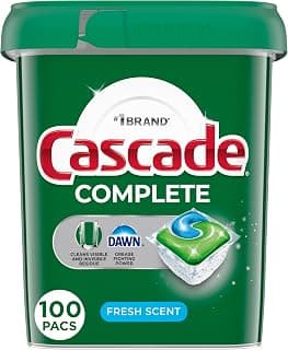 Cascade Complete Dishwasher Pods