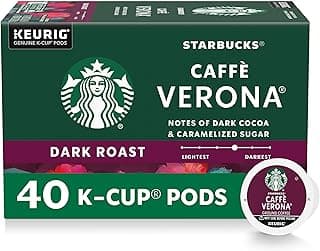 K-Cup Coffee Pods, Caffè Verona Dark Roast, 40 Count | 100%…