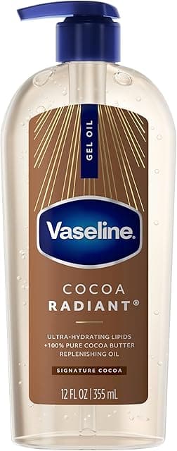 Vaseline Intensive Care Cocoa Radiant Body Gel Oil with 100%…