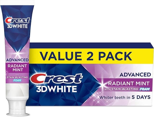 Crest 3D White Advanced Teeth Whitening Toothpaste