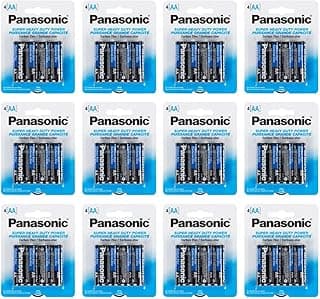 Panasonic AA Batteries Heavy Duty (48 Pack)